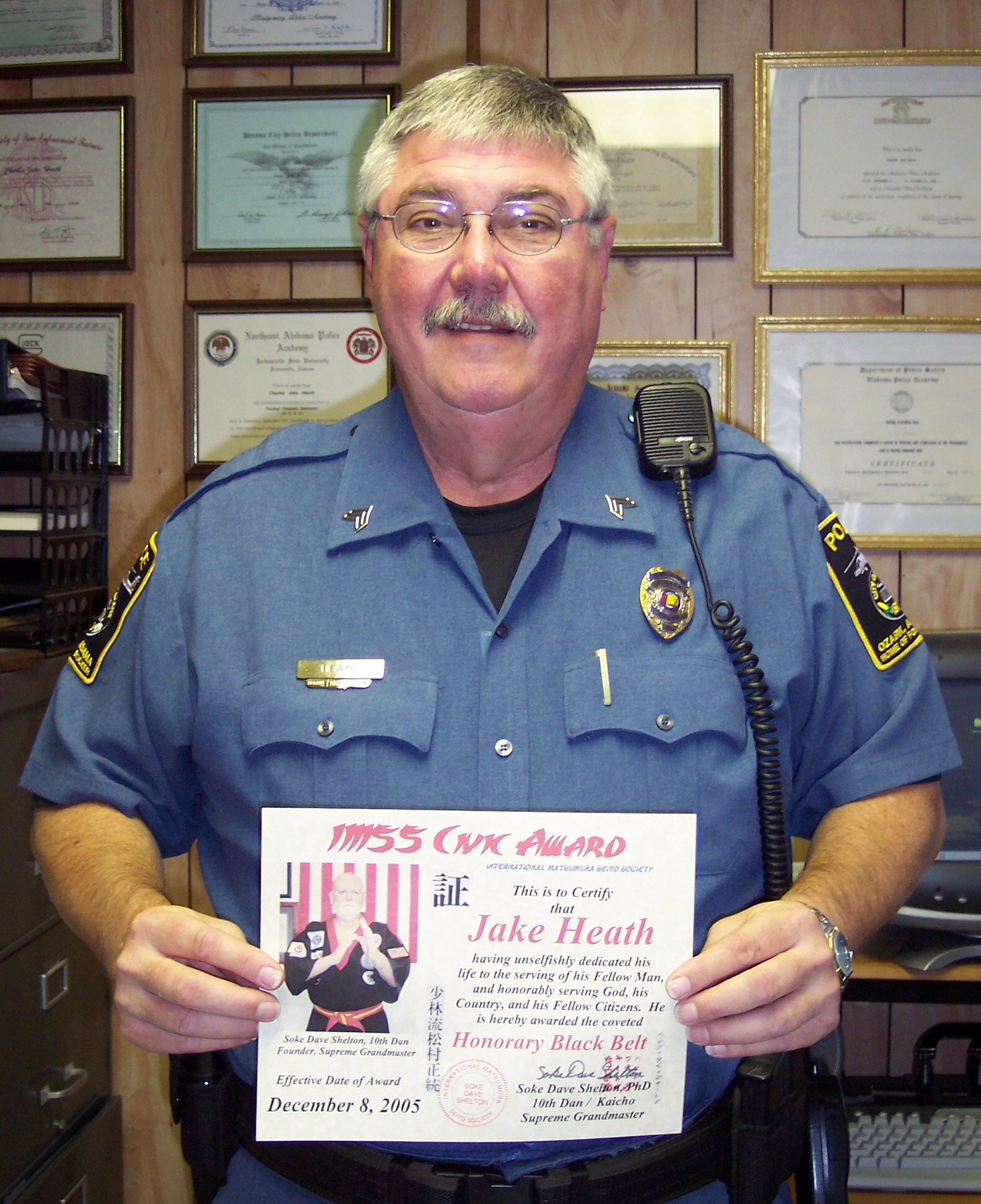 Sergeant Jake Heath - The International Matsumura Seito Society