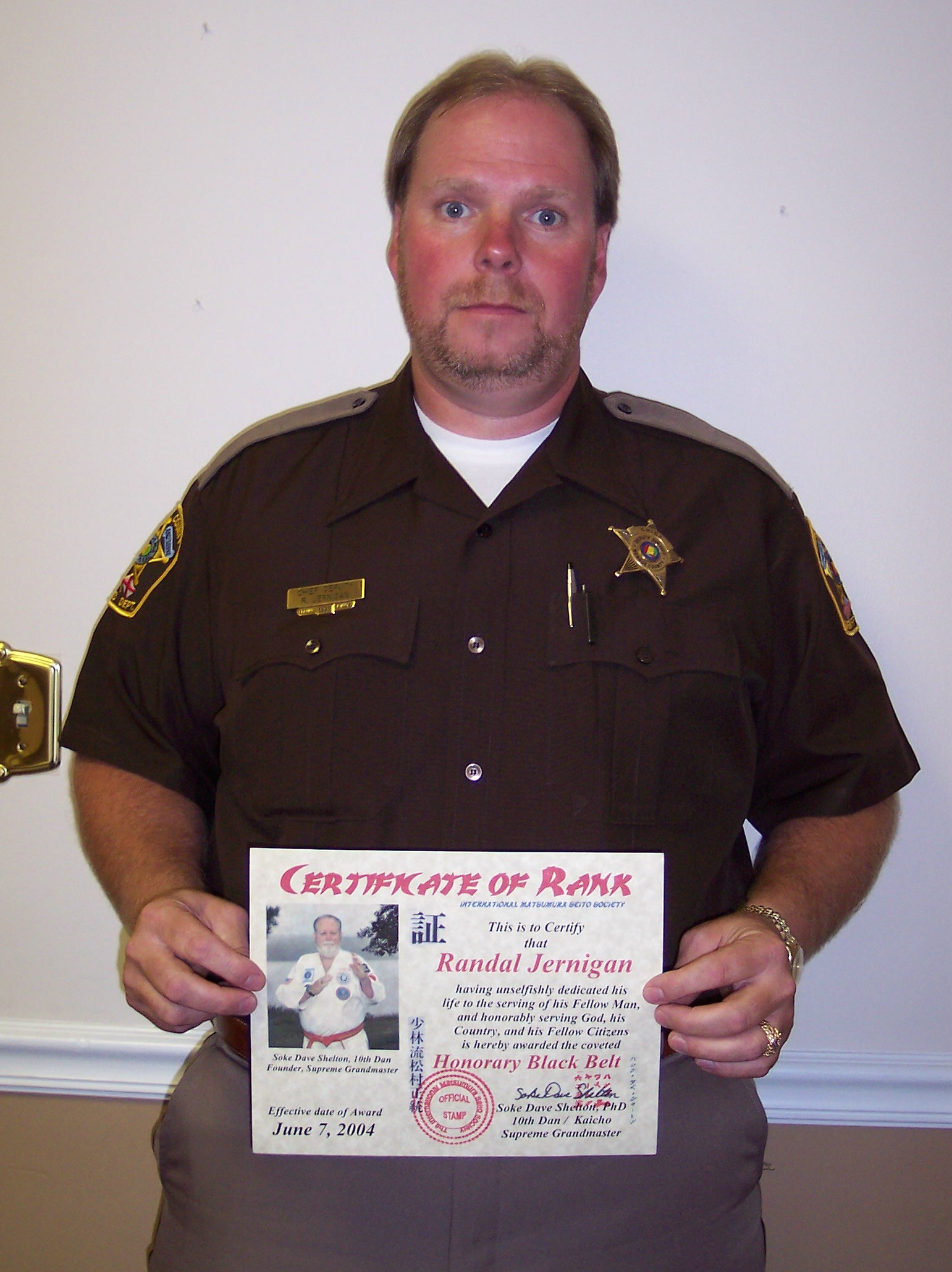 Randall Jernigan The International Matsumura Seito Society